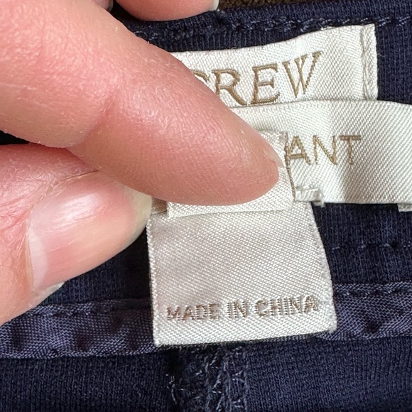 J. Crew The Gigi Pant Women Skinny Low Cut Waist Pants SZ 00 Good Condit… - Picture 7 of 9